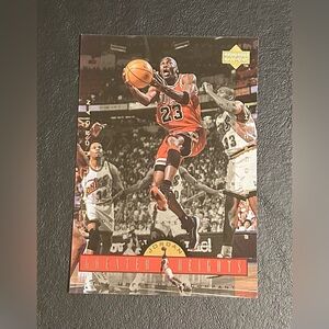 Jordan Greater Heights Oversized Collector’s Card 3 1/2” x 5” - VGC6